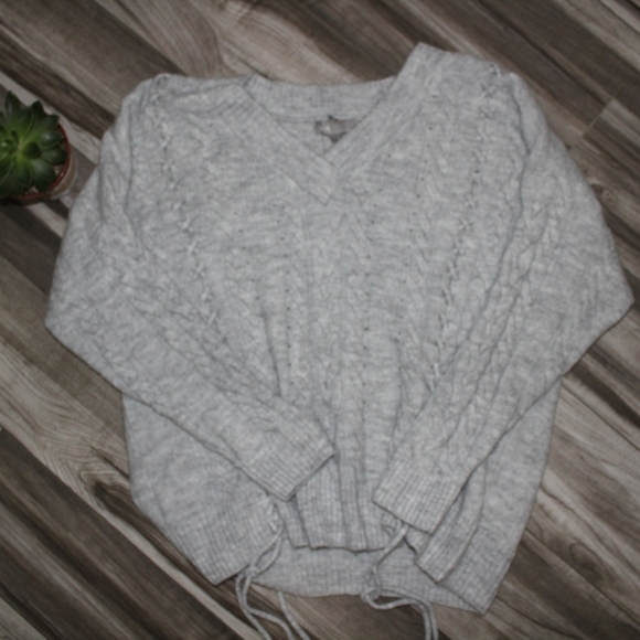 Grey Sweater Ties - Picture 2 of 2